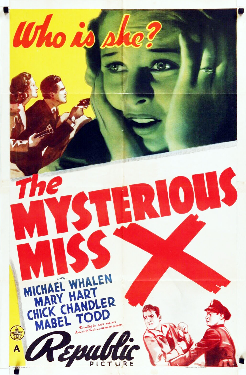 MYSTERIOUS MISS X, THE